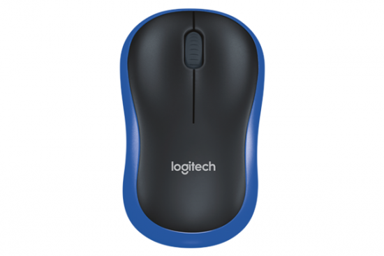 Chuột Quang không dây Logitech M185 - Màu Xanh