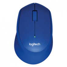 Chuột không dây Logitech M331 Silent - Màu Xanh Dương