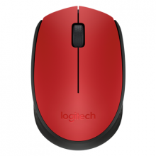 Chuột không dây Logitech M171 - Màu Đỏ