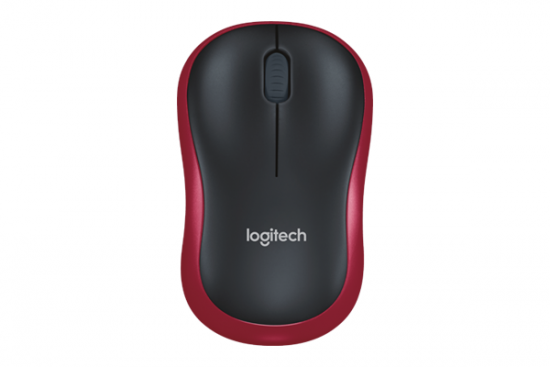 Chuột Quang không dây Logitech M185 - Màu Đỏ