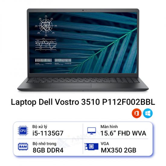 Laptop Dell Vostro 3510 P112F002BBL