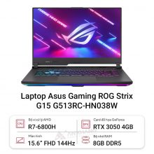 Laptop Asus Gaming ROG Strix G15 G513RC-HN038W