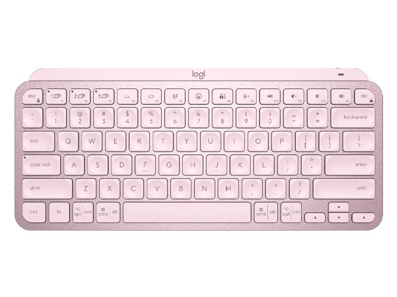 21300_ban_phim_khong_day_logitech_mx_keys_mini_mau_hong_1 Bàn phím không dây Logitech MX Keys Mini màu hồng (Rose)