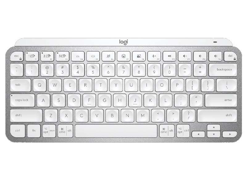 Bàn phím không dây Logitech MX Keys Mini for Mac màu xám nhạt