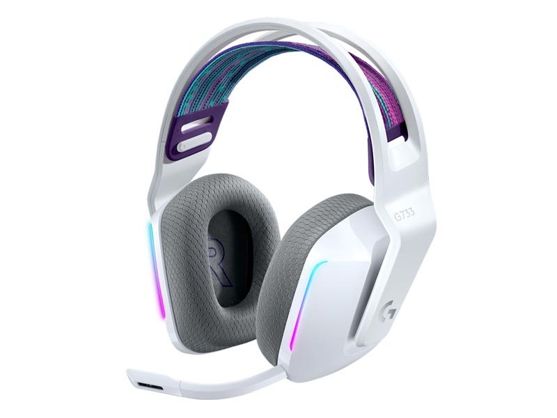 Tai nghe Logitech G733 LIGHTSPEED Wireless RGB Gaming White