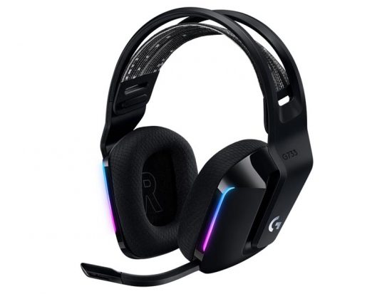 Tai nghe Logitech G733 LIGHTSPEED Wireless RGB Gaming Black