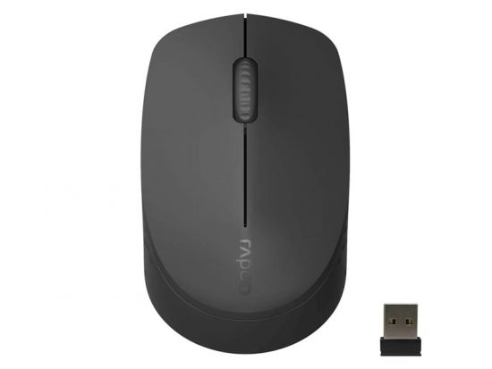 Chuột không dây Rapoo M100G Silent màu xám (Dark Grey)