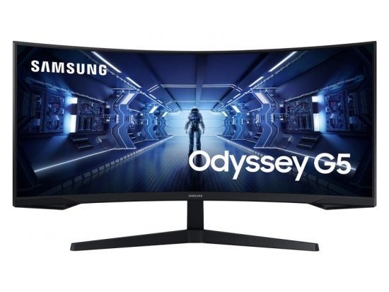 Màn hình cong Samsung LC34G55TWWEXXV 34Inch WQHD 165Hz Odyssey