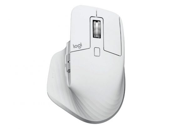 Chuột Logitech MX Master 3S Silent Wireless/Bluetooth Xám nhạt (Grey) (910-006562)