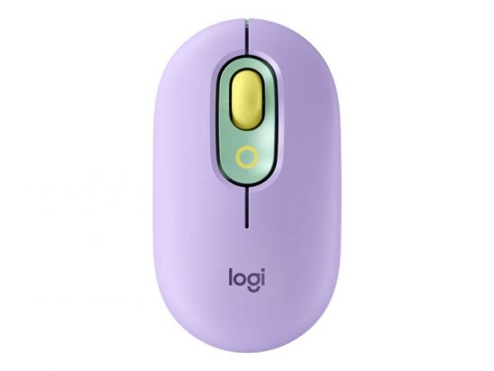Chuột không dây Emoji Logitech POP Mouse Bluetooth màu Tím (Daydream Mint)