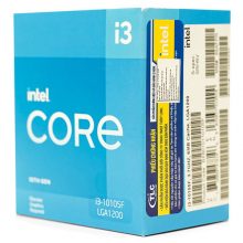 CPU Intel Core i3-10105F Processor (3.70GHz up to 4.30Ghz, 4 nhân 8 luồng, 6MB)