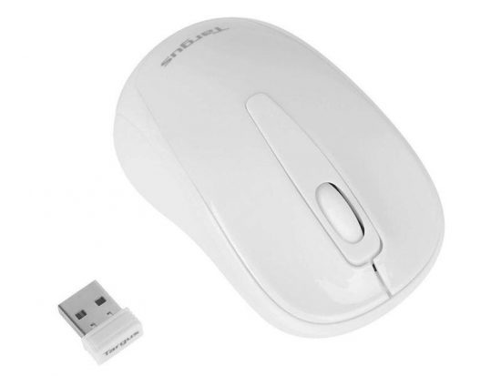 Chuột không dây Targus W600 wireless optical màu trắng (AMW60001AP-52)