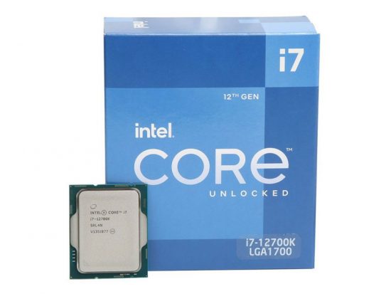 CPU Intel Core i7-12700K Processor (25MB, up to 5.00GHz, 12 nhân 20 luồng)