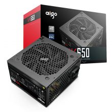 Nguồn máy tính AIGO VK650 - 650W (85 Plus/ Active PFC/ Single Rail)