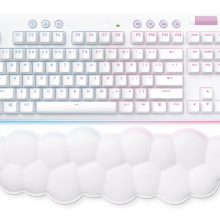 Bàn phím Gaming Logitech G715 TKL Lightspeed Wireless/Bluetooth RGB Linear Off-white