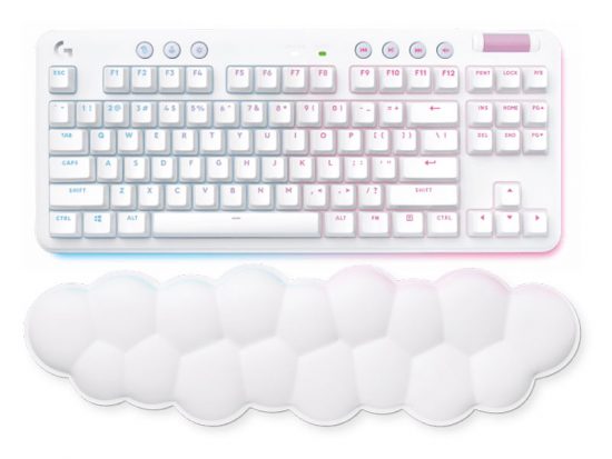 Bàn phím Gaming Logitech G715 TKL Lightspeed Wireless/Bluetooth RGB Linear Off-white