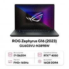 Laptop Gaming Asus ROG Zephyrus G16 GU603VU-N3898W