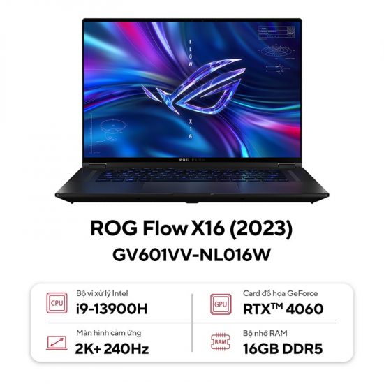 Laptop ASUS ROG Flow X16 GV601VV NL016W