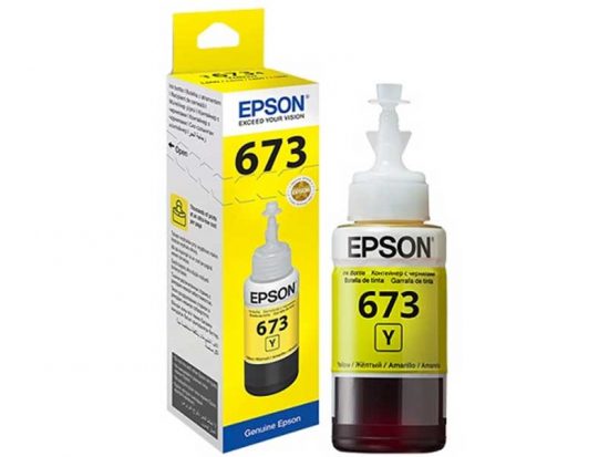 Mực in Epson 673 C13T673400- Vàng