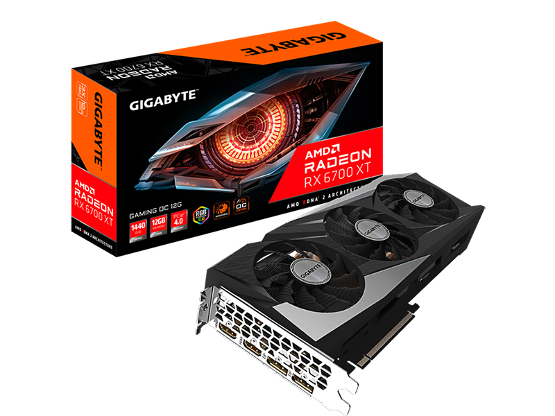 VGA GIGABYTE Radeon RX 6700 XT GAMING OC 12G