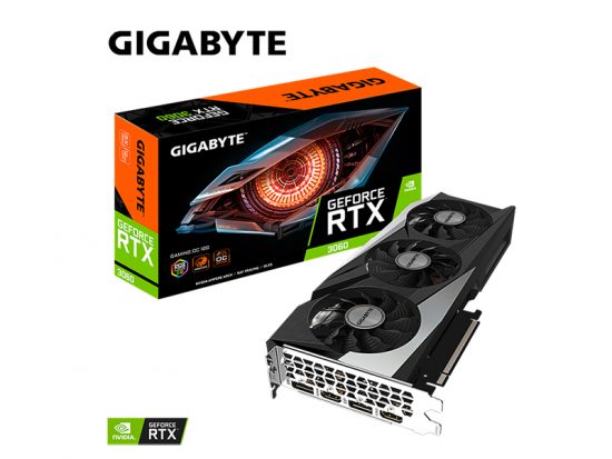 VGA GIGABYTE GeForce RTX 3060 GAMING OC 12G (rev. 2.0) (GV-N3060GAMING OC-12GD)