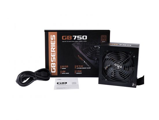 Nguồn máy tính AIGO Bronze GB750 - 750w (80 Plus Bronze/Màu Đen)