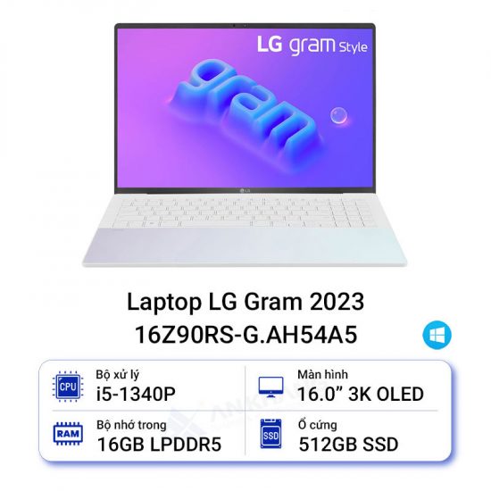 Laptop LG Gram 2023 16Z90RS-G.AH54A5 (i5-1340P)