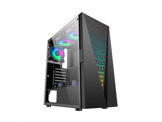 Vỏ case SAMA 2055 (ATX-3 fan RGB)