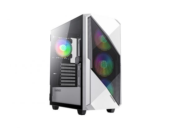 Vỏ Case GAMEMAX REVOLT - Mầu Trắng - New Vesion 2.0