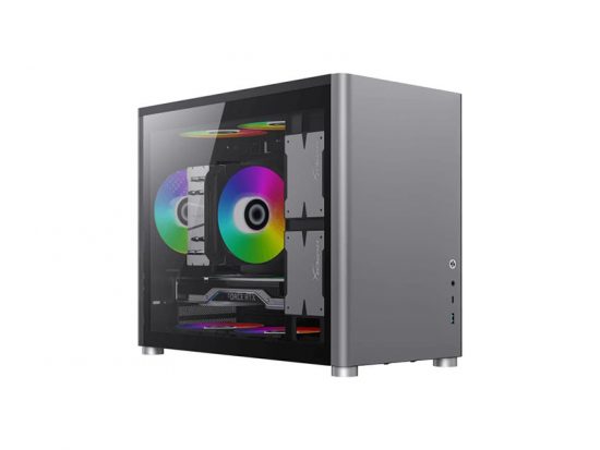 Vỏ case GAMEMAX SPARK Mini Grey - MATX