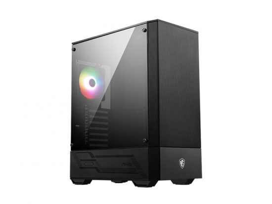 Vỏ Case MSI MAG FORGE 110R (Mid Tower/ Màu Đen/1 Fan Led RGB)