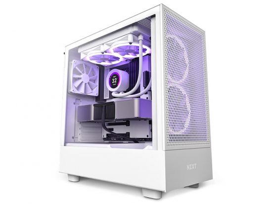 Vỏ Case NZXT H5 Flow White (CC-H51FW-01)