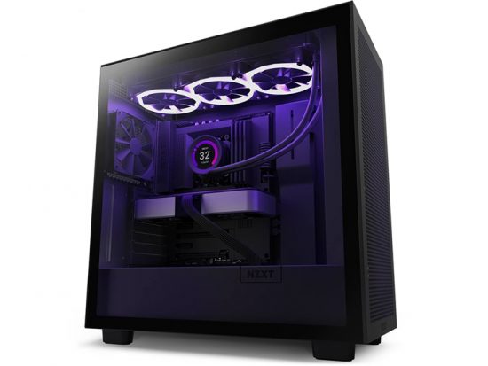 Vỏ case NZXT H7 Flow BK/BK CM-H71FB-01 (Mid Tower / Màu Đen)