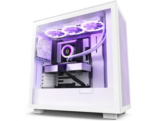 Vỏ case NZXT H7 Flow WH/WH CM-H71FW-01 (Mid Tower / Màu Trắng)