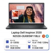 Laptop Dell Inspiron 3530 N3530-i3U085W11BLU