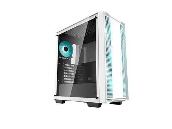 Vỏ case Deepcool CC560 WH (Mid Tower/ Màu Trắng/ 4 fan 12cm led )