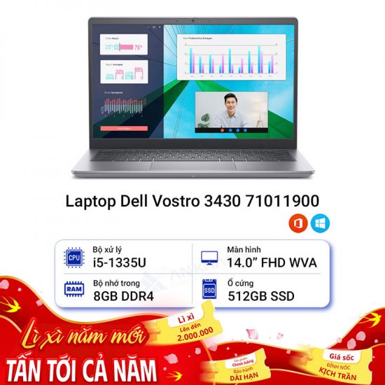 Laptop Dell Vostro 3430 71011900