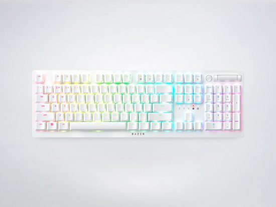 Bàn phím vi tính Razer DeathStalker V2 Pro - White Edition - Clicky Purple Switch (RZ03-04363500-R3M1)