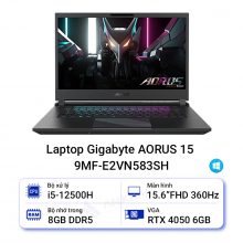 Laptop Gigabyte AORUS 15 9MF-E2VN583SH