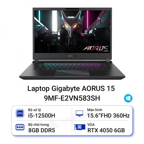 Laptop Gigabyte AORUS 15 9MF-E2VN583SH