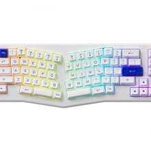 Bàn phím AKKO ACR Pro Alice Plus - Spray paint White (Hotswap - RGB - AKKO CS switch Crystal)