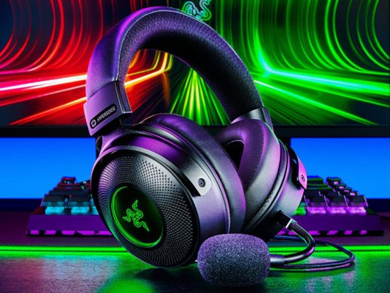 Tai nghe Gaming Razer Kraken V3 HyperSense- Wired USB (RZ04-03770100-R3M1)