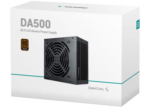 Nguồn máy tính DEEPCOOL DA500- 80 Plus Bronze (500W)