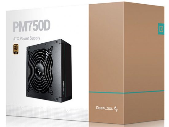 Nguồn máy tính Deepcool PM750D- 80 Plus Gold (750W)