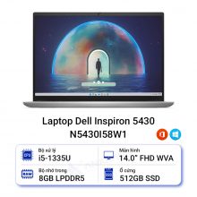 Laptop Dell Inspiron 5430 N5430I58W1 (i5-1335U)