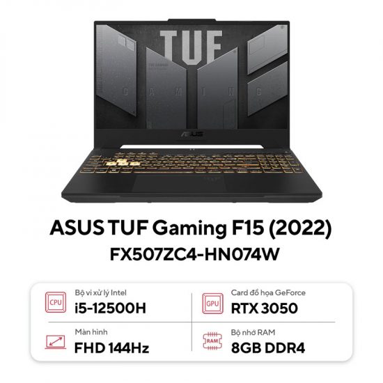 Laptop ASUS TUF Gaming F15 FX507ZC4-HN074W