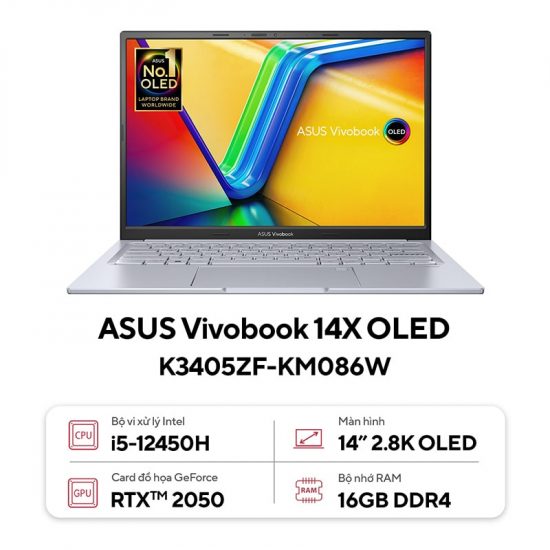 Laptop ASUS Vivobook 14X OLED K3405ZF-KM086W