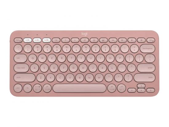 Bàn phím Logitech Pebble Keys 2 K380s Bluetooth Rose (Hồng)
