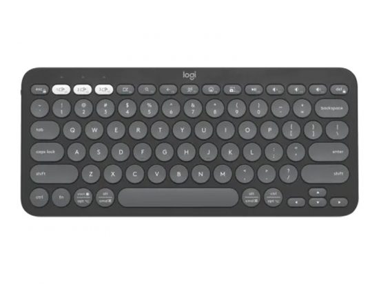 Bàn phím Logitech Pebble Keys 2 K380s Bluetooth Graphite (Than chì)