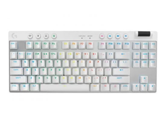 Bàn phím Gaming không dây Logitech G PRO X TKL Lightspeed Tactile Trắng